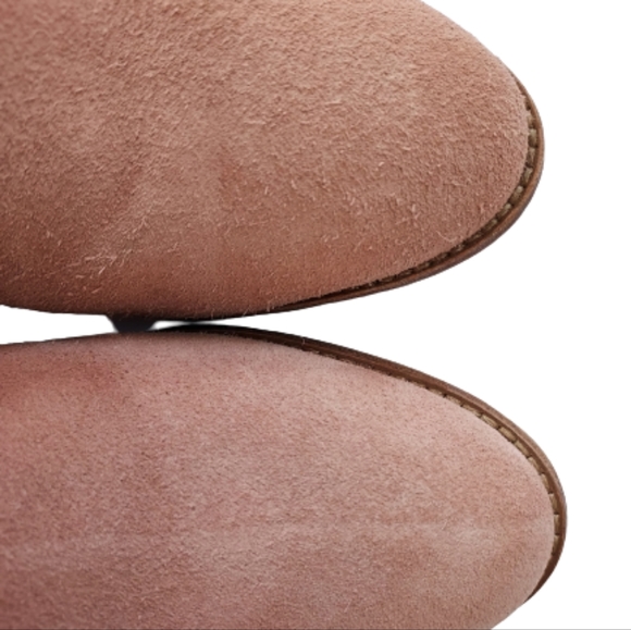 Madewell Harper Old Rose Pink Suede Mule Clog Shoe Size 7 - Picture 9 of 14